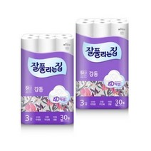 잘풀리는집 감동 롤화장지 25m, 60롤, 17팩