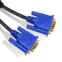 넥시 RGB(VGA) 세미 모니터 케이블 1m/NX81/노이즈 필터/UL AWM 2919인증/금도금 커넥터/RoHS 환경인증