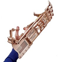 3D 목제 퍼즐 조립 모델 ECO 목제 장난감 남자아이와 여자아이들을 위한 최고의 DIY 장난감 STEM 장난감을 만들기 위한 목제 로봇 팔 로봇 핸드 키트 기계 핸드, 상세페이지 참조, 상세페이지 참조