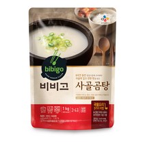 비비고 사골곰탕 1kg, (비비고) 사골곰탕 1kg x 6개
