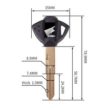 잠금장치 도난방지 오토바이 자전거 브랜드 뉴 키 바이크 오토바이 unut For Suzuki DR650SE DL650 TL1000r, 01 3 color 3PCS S