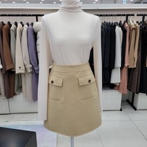 온앤온 핸드메이드모직 미니스커트njw2wsa440