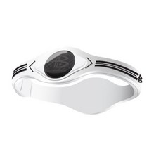 [당일출고][Powerbalance] 파워발란스 바이퍼 Viper 팔찌 (화이트/블랙), 화이트
