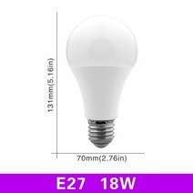 스마트 전구 조명 IOT 10 개/몫 E27 LED 20W 18W 15W E14 12W 9W 6W 3W Lampada 빛 AC 220V Bombilla 스포트 라이트 콜드/ 화이트, [01] E27 3W, [01] 220V, [01] Cold White