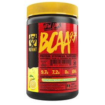 MUTANT 뮤탄트 BCAA 9.7 아미노산 일렉트롤라이트 파우더 가루 로드사이드 레몬에이드 Powder 348g, 1세트