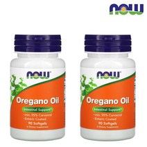 NOW Foods 2통 나우푸드 오레가노 오일 90소프트젤 Oregano Oil