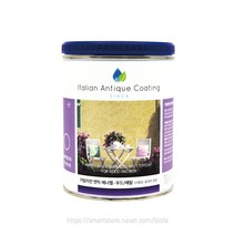 실카 엔틱 에나멜 페인트 (5L) 목재 철제용 실내외 겸용 페인트, 샤이스마일