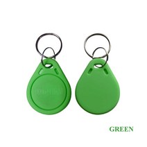 NFC 리더기 카드리더기 OTG 신용카드리더기 RFID 스마트 nfc 태그 반복 쓰기 13.56MHZ IC keyfob 리더 녹음 및 덮어 쓰기를 위한 UID 카드 가능 0 섹터, [03] green