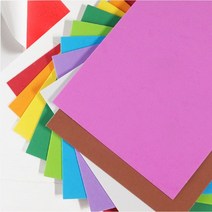 핸디몰 EVA폼 일반원단(접착)폼글리터(10장)단색/혼합색, 초록