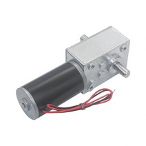 웜기어 감속기 모터 더블 샤프트 31ZY 영구 자석 DC 터빈 웜 기어 모터 12v24V 커튼 기계 빌보드, 09 260rmp_01 12V