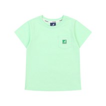 [캉골키즈]APBCRT04020MI 포켓 로고 숏 슬리브 티셔츠 PB 0402 민트