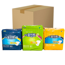 안심 포인트 겉기저귀 8팩80매 식약청허가, 매직대형80장 (파랑봉지), 물티슈 (60매)
