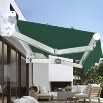 접이식 전동어닝 스카이어닝 썬가드 풍경 야외, 길이2미터[두꺼운킹콩암+슈퍼방수]