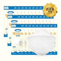 개별포장 30매 KF94 리커버리 소형 어린이 아동 유아 황사 마스크, KF80 리커버리 소형 1매입 X 50매