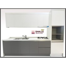 샬레 싱크대 키큰장 밥솥장 렌지장 셀프 DIY 교체 전국배송 부산 김해 양산 울산 창원 원룸 탕비실, 화이트 유광, 렌지+밥통 우경첩, EP 2개