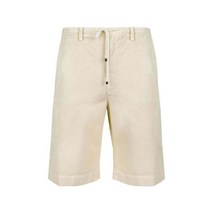 드리스반노튼 22SS Plyd 루즈핏 드로우스트링 반바지 [에크루] 221-020960-4287 005