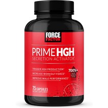 Force Factor Prime HGH 분비 활성제 임상적으로 연구된 알파 사이즈 남성용 HGH 보충제 HGH 생산 트리거, 한개옵션1, 한개옵션0