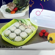 이엘쇼핑 니드코 찜기 겸용 채반 (사각)