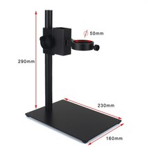 현미경 전자 광학 실체 생물 미니 디지털 usb 렌즈 알루미늄 합금 조절식 포커싱 홀더, 1-50mm