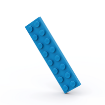 LEGO 레고 3034 2x8 베이직 블럭 부품 파트 브릭 세트, 딥블루20개