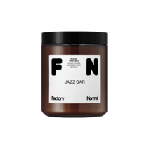 팩토리노멀 갈색병 우드심지 소이캔들 대형, jazz bar