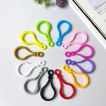 핀쿠션 컬러 연결고리 마스크고리 - 중 (20개), 레드