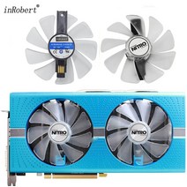 공랭 cpu 램 쿨러 케이스 쿨링팬 팬허브 뉴 95mm CF1015H12D DC12V 교체 사파이어 니트로 RX480 8G RX 470 4G GDDR5 RX570 / D5 RX5, 06 red light 2세트
