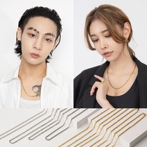 체인목걸이 남자 여자 기본 실버 골드 써지컬스틸