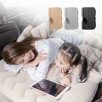 로아리빙 차박 에어 매트 캠핑 트렁크 차량용 휴대용 매트릭스 침대, 그레이