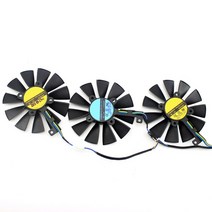 케이스 쿨러 cpu 쿨러 120mm 저소음 80mm 수냉쿨러 공랭 87mm fdc10u12s9-c fdc10h12s9-c asus gtx 980 ti r9 390 호환 호환, 3개