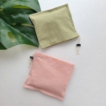 [DIY] (5개세트) 더스트백 복조리주머니 광목주머니 면파우치 미니 조리개파우치만들기 체크원단 디자인선택