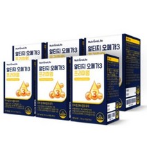 [뉴트리원] 정우성 알티지오메가3 프리미엄 6박스(6개월분), 30캡슐, 1세트