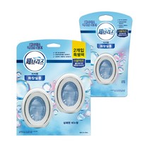 페브리즈 화장실용 비치형 상쾌한 비누향 6m X 2+1, 1세트