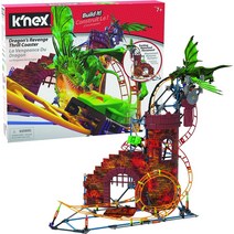 케이넥스 KNEX 스릴 라이드 드래곤 리벤지 롤러코스터 빌딩 세트 578피스 STEM