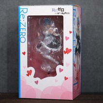 반달마켓 고정브라켓 선반브라켓 1/7pcs 세트 Anime Re: 제로 렘 고양이 귀 Ver. PVC 액션 피규어 소장용, 03 1PCS Rem With Box