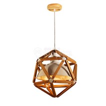 하이전구 원목 펜던트조명 퍼즐, 포커스LED COB A6 3.5W 2700K