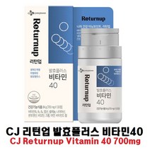 CJ 비타민40 미네랄 뼈 건강 비타민D 2병 건강기능 영양제 비타민에이