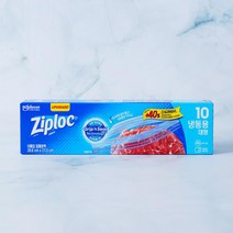 [메가마트]SC존슨 지퍼락 지퍼백 냉동용 대형 10매, 1개