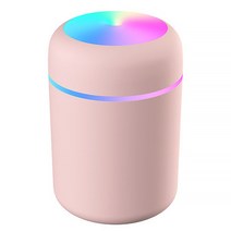 미니 가습기 전문 공기 가습 아로마 테라피 개인 가습 장치 침실 거실 자동차, Pink
