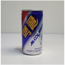 일화음료 맥콜 190ml 미니캔 보리탄산 x 60캔