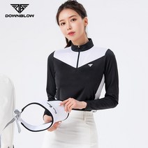 다운블로우 DBS2LB 1101여자골프웨어메쉬긴팔티셔츠