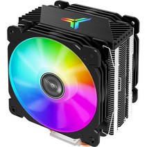 지능형 온도 제어 ARGB CR1000 12v 공냉식 CPU 120mm팬 쿨러, CR1000 팬2개
