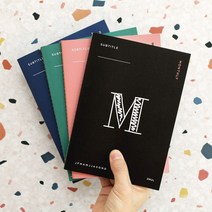 서브타이틀 플래너 만년다이어리 다이어리 올해다이어리 심플, weeklygreen