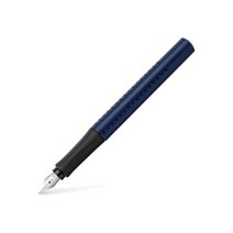 파버카스텔 그립 2011 만년필 in 클래식 블루 - 미디움 포인트 -