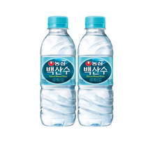 백산수 미니 미니생수 유라벨 330ml 500ml 1L, 60개, 60개