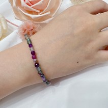 pkpj 원석결정체 호안석 슬림 레이어드팔찌 20color