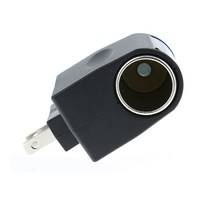 110V - 240V AC 플러그-12V DC 자동차 차량용 시가 시가잭 변환기 소켓 어댑터, 한개옵션0