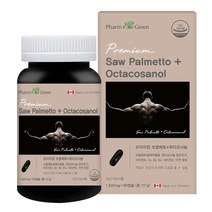 팜그린 프리미엄 쏘팔메토 + 옥타코사놀, 90정, 1개