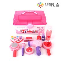 유치원 실리콘 말랑말랑 핑크 안전 미용놀이 파마놀이 롤플레이