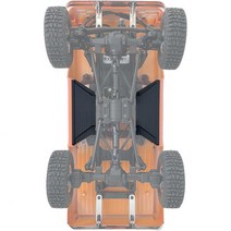 RCrabbit FMS용 Rock Siders 바디세이버 fcx24 K5 블레이저 RC 크롤러 업그레이드 부품
